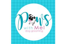 Logo for Paws with Mel Logo for Paws with Mel